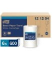 Tork 121204 ® Advanced Soft Centerfeed Hand Towel, 2 Ply, White, 600', 6/Case 6/Cs, Price/Cs