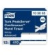Tork 105065 ® Advanced  Peakserve® Continuous Hand Towel, White, 1 Ply, 410 Sheets/Pack, 12 Packs/Case 12/Pk/410, Price/Cs - 105