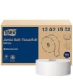 Tork 12021502 ® Advanced Jumbo Bath Tissue Roll, 2-Ply, 100% Recycled Fibre, 1600'/Roll, 6 Rolls/Case 6/Cs, Price/Cs