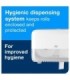 Tork 472880 ® Advanced High Capacity Coreless Bath Tissue Roll, 2-Ply, White, 1000 Sheets/Roll, 36 Rolls/Case 36/Cs, Price/Cs - 