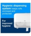Tork 472880 ® Advanced High Capacity Coreless Bath Tissue Roll, 2-Ply, White, 1000 Sheets/Roll, 36 Rolls/Case 36/Cs, Price/Cs
