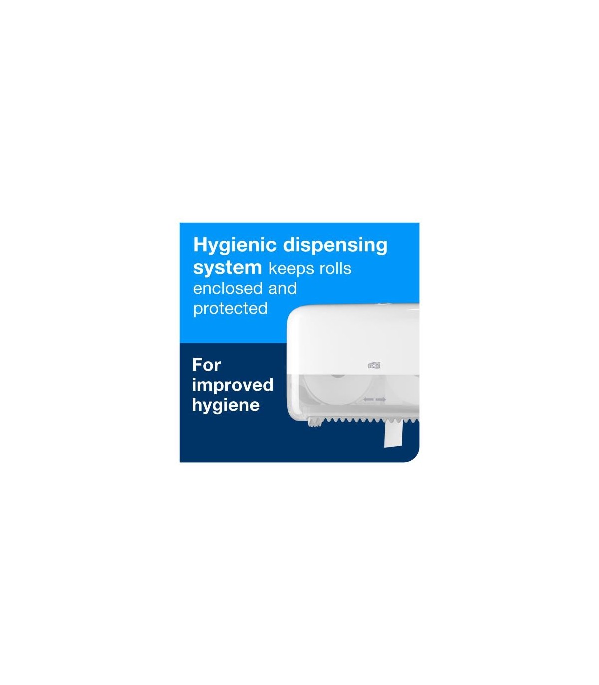 Tork 472880 ® Advanced High Capacity Coreless Bath Tissue Roll, 2-Ply, White, 1000 Sheets/Roll, 36 Rolls/Case 36/Cs, Price/Cs - 