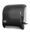 Tork 83Tr ® Hand Towel Roll Dispenser W/ Lever, Push-Down Handle, Smoke, 1 Dispenser/Case 1/Ea, Price/Cs