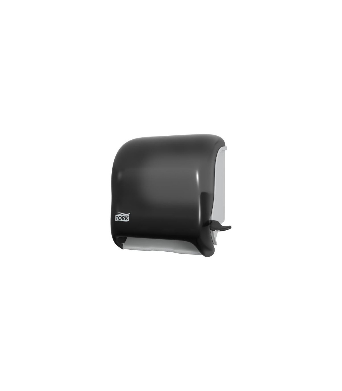 Tork 83Tr ® Hand Towel Roll Dispenser W/ Lever, Push-Down Handle, Smoke, 1 Dispenser/Case 1/Ea, Price/Cs - 83TR -  - [unit price