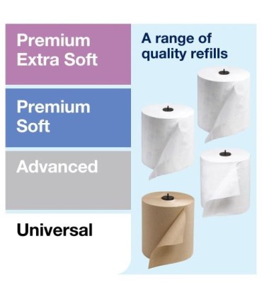 Tork 5510202 ® Matic® Hand Towel Roll Dispenser, Elevation Design, White, 1 Dispenser/Case 1/Ea, Price/Ea - 5510202 -  - [unit p