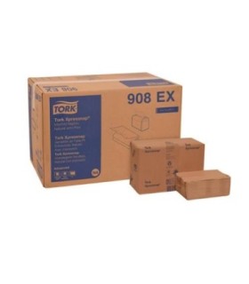 Tork 908Ex ® Universal Xpressnap® Environmental Print Dispenser Napkin, Natural, 500 Napkins/Pack, 12 Packs/Case 12/Pk/500, Pric