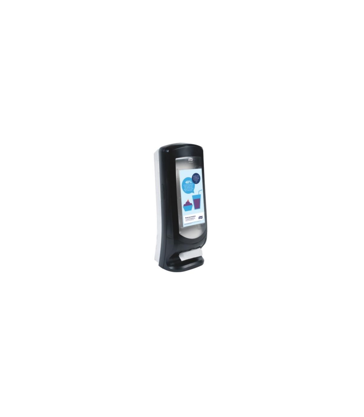 Tork 6332000 24.5" X 9.3" X 9.3" Black Plastic Xpressnap® Stand Napkin Dispenser 1/Ea, Price/Ea - 6332000 -  - [unit price]