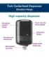 Tork 559028A ® Elevation Hand Towel Center Feed Pro Dispenser, Black 1/Ea, Price/Ea - 559028A -  - [unit price]