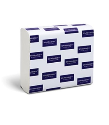 Kruger 01271 Embassy Tad Multifold Paper Towel 9X9.5" White 12/Cs/334, Price/Cs - 1271 -  - [unit price]
