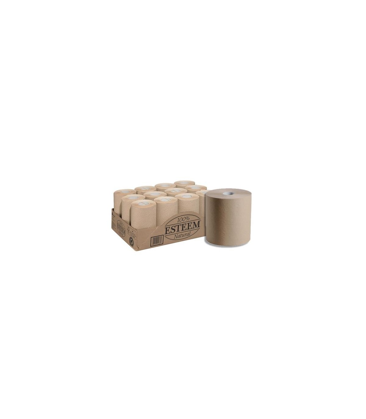 Kruger 01855 Esteem Towel Paper 8X800 Kraft 6/Cs, Price/Cs - 1855 -  - [unit price]