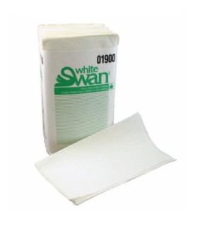 Kruger 01900 White Swan Singlefold Towel 9X10.7" 250-Ct 16/250, Price/Cs - 1900 -  - [unit price]