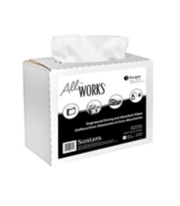 Kruger 02721 All-Works K60 Popup Interfold Wiper White 10/126 10/Pk/126, Price/Cs - 2721 -  - [unit price]