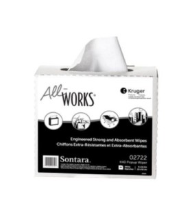 Kruger 02722 All-Works K40 Popup Interfold Wiper White 9/90 9/Pk/90, Price/Cs - 2722 -  - [unit price]
