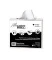 Kruger 02722 All-Works K40 Popup Interfold Wiper White 9/90 9/Pk/90, Price/Cs