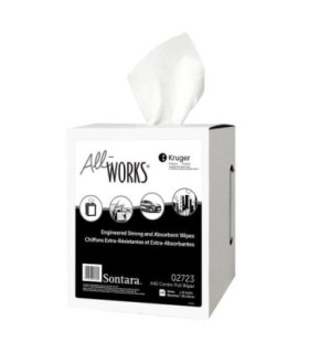 Kruger 02723 All-Works K40 Centre Pull Wiper Perforated Roll 4/Pk/200, Price/Cs - 2723 -  - [unit price]