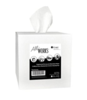 Kruger 02751 All-Works K70 Centre Pull Wiper Perforated Roll 1/Cs/600, Price/Cs - 2751 -  - [unit price]