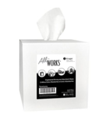 Kruger 02751 All-Works K70 Centre Pull Wiper Perforated Roll 1/Cs/600, Price/Cs - 2751 -  - [unit price]