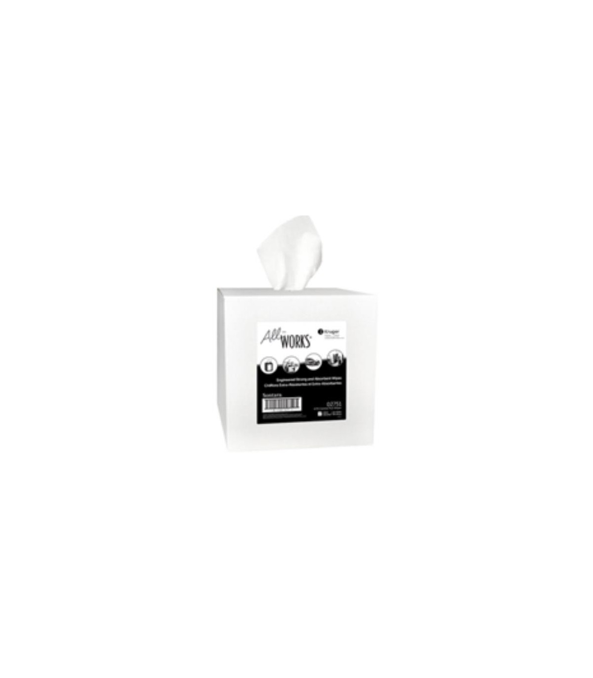Kruger 02751 All-Works K70 Centre Pull Wiper Perforated Roll 1/Cs/600, Price/Cs - 2751 -  - [unit price]