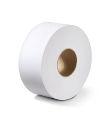 Kruger 05612 Esteem 1-Ply Jumbo Bathroom Tissue Jr. Paper  Wht 1/Cs/12, Price/Cs - 5612 -  - [unit price]