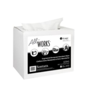 Kruger 2941 Dupont Sontra Multi-Purpose Wipers White Paper, 12"X16.5", Case Of 250, Canada 250/Cs, Price/Cs - 2941 -  - [unit pr