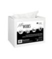 Kruger 2941 Dupont Sontra Multi-Purpose Wipers White Paper, 12"X16.5", Case Of 250, Canada 250/Cs, Price/Cs
