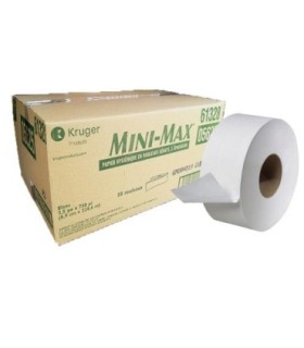 Kruger 05625 Toilet Tissue Mini Max 2Ply (18X750) , Price/ - 5625 -  - [unit price]