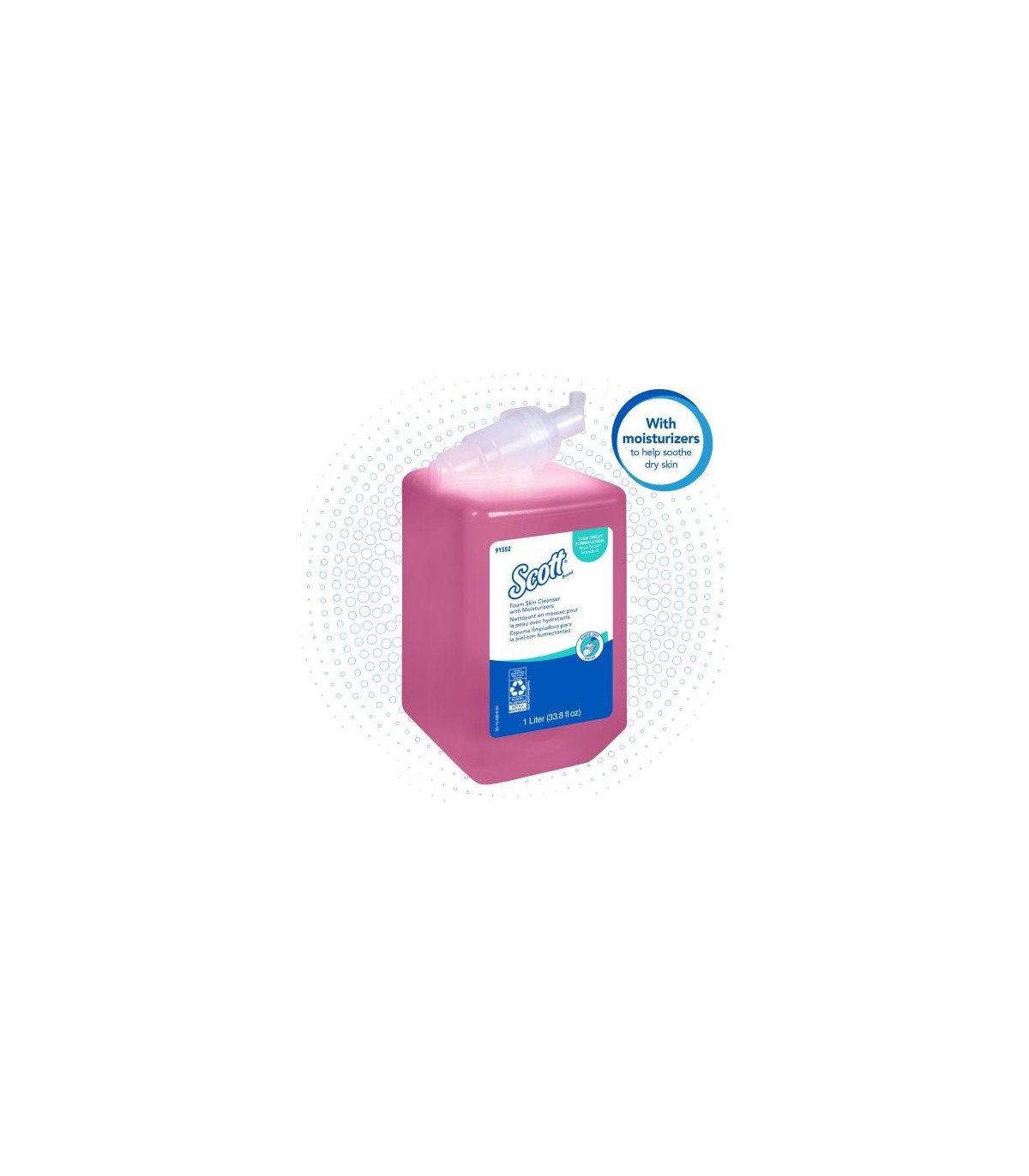 Scott 91552 Foam Handsoap, Citrus, 1000Ml, 6/Case 6/1000-Ml, Price/Cs - 91552 -  - [unit price]