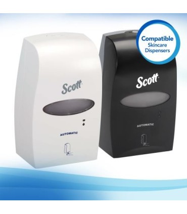 Scott 91594 Control Antimicrobial Foam Skin Cleanser, Clear, Unscented Soap, 1.2 L, 2 Cassettes / Case 2/1200-Mil, Price/Cs - 91