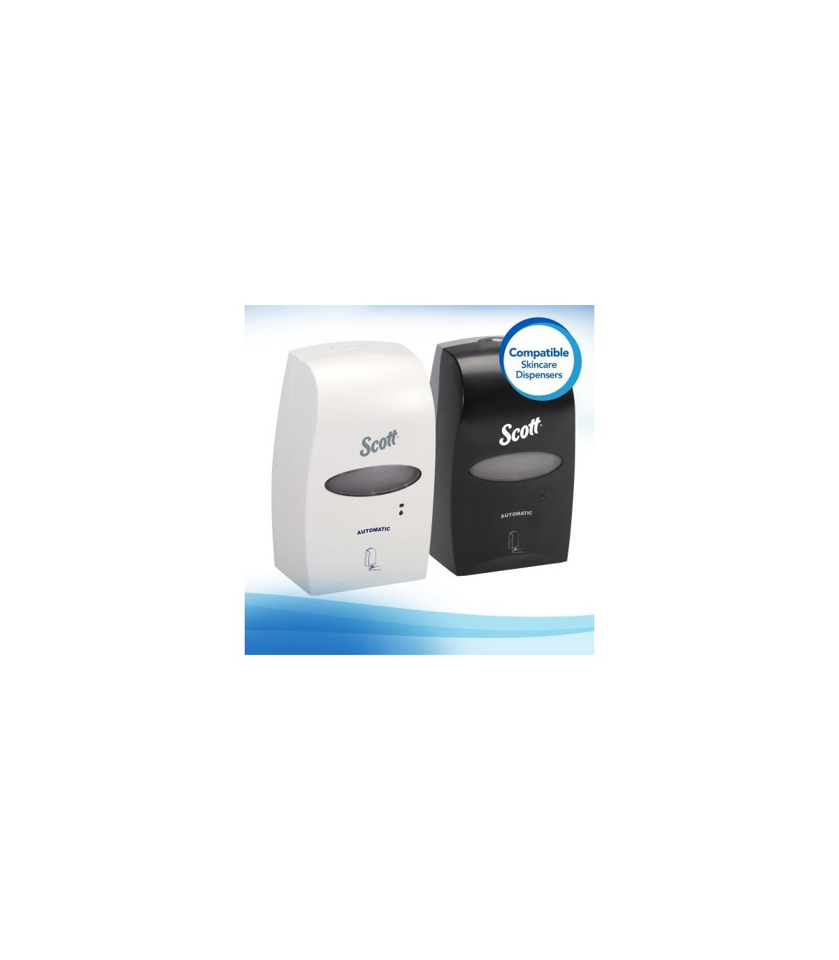 Scott 91594 Control Antimicrobial Foam Skin Cleanser, Clear, Unscented Soap, 1.2 L, 2 Cassettes / Case 2/1200-Mil, Price/Cs - 91