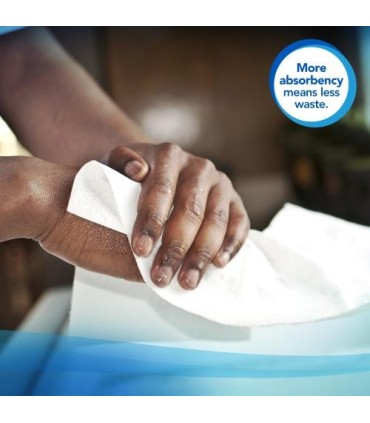Scott 1840 Essential Multifold Paper Towels (01840) White, 16 Clips / Case, 250 Sheets / Clip, 4,000 Towels / Case 16/250, Price