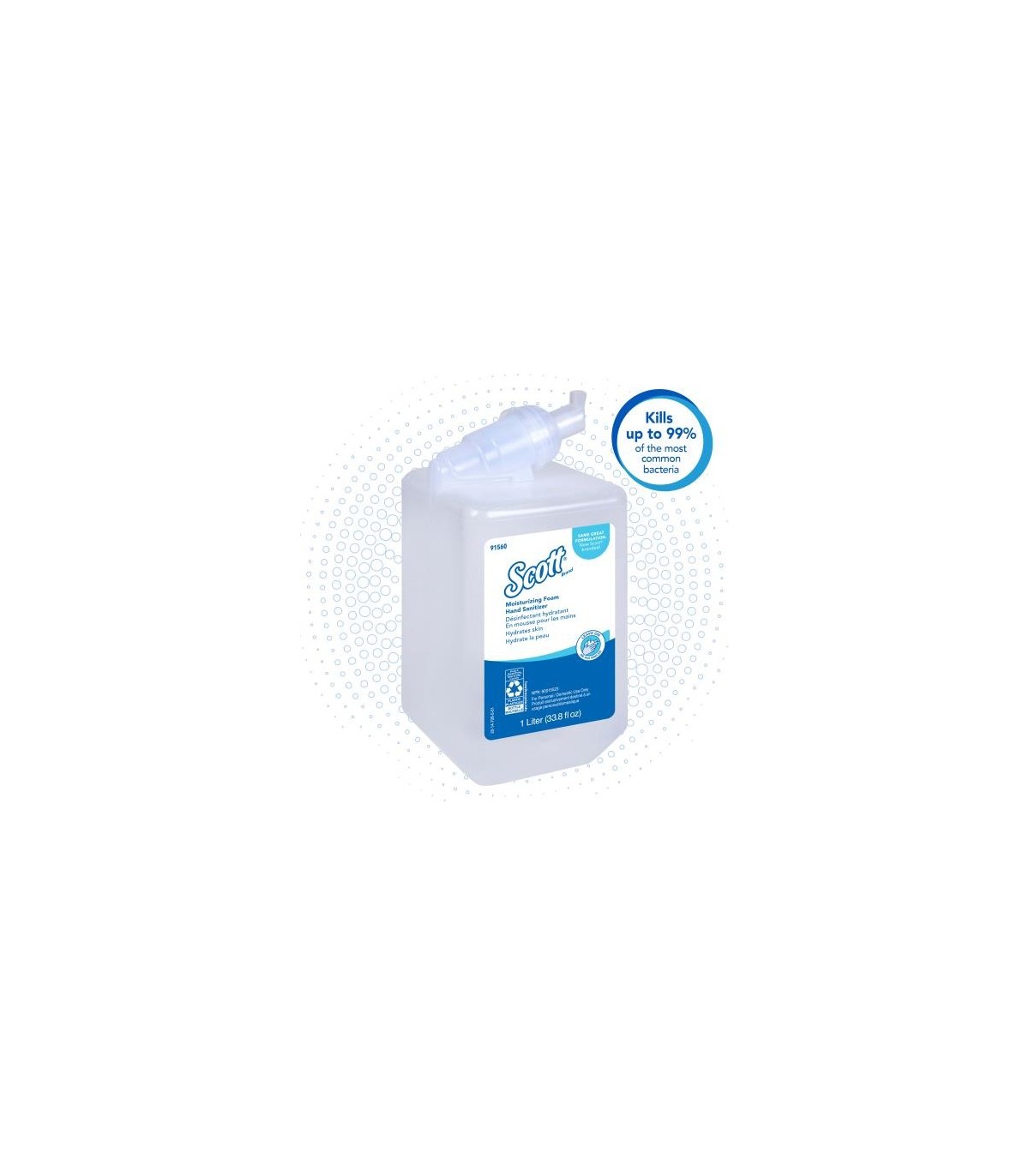 Scott 91560 91560 Antibact Hand Sanitizer 6/1-L, Price/Cs - 91560 -  - [unit price]