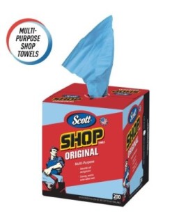 Scott 75190 Scott® Shop Towels Pop-Up* Box, 75190 8/200, Price/Cs - 75190 -  - [unit price]