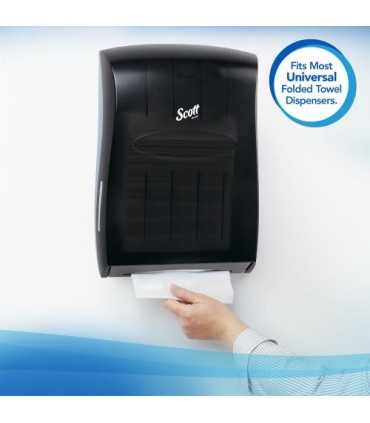 Scott 1700 Scott® Essential Folded Towel, 1-Ply, White, 16 Packs/Case, 250 Towels/Pack 1/Cs/4000, Price/Cs - 1700 -  - [unit pri