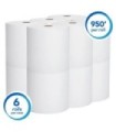 Scott 2001 Scott® Essential High Capacity Proprietary System Hard Roll Towels, White, 950'/Roll, 6 Rolls/Case 6/Cs, Price/Cs