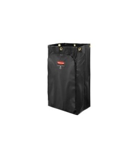 Rubbermaid FG1966720 Janitor Cart -24G Vinyl Bag Traditional-Black[1861442], Price Per EA - FG1966720 -  - [unit price]