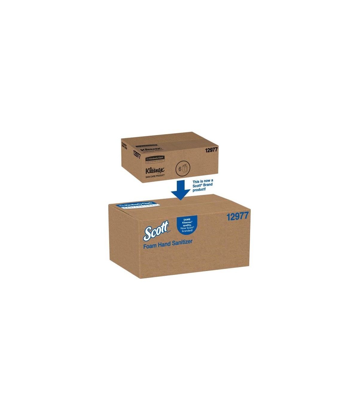 Scott 12977 Kleenex® Alcohol Free* Foam Hand Sanitizer 6/1000Ml, Price/Cs - 12977 -  - [unit price]