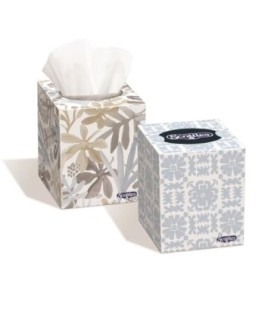 Scott 8907 Kruger Scotties® 2-Ply Cube Facial Tissue, White, 8" X 8.6" 36/Cs, Price/Cs - 8907 -  - [unit price]