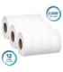 Scott 20651971 Scott® Essential Jumbo Roll Toilet Paper, White, 1 Ply, 2000' Roll, 12 Rolls/Case 1/Cs/12-Rl, Price/Cs - 20651971
