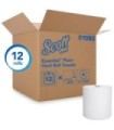 Scott 1080 Scott® Essential Universal Plus Hard Roll Towel, 1-Ply, White, 425', 12 Rolls/Case 1/Cs/12/Rl, Price/Cs