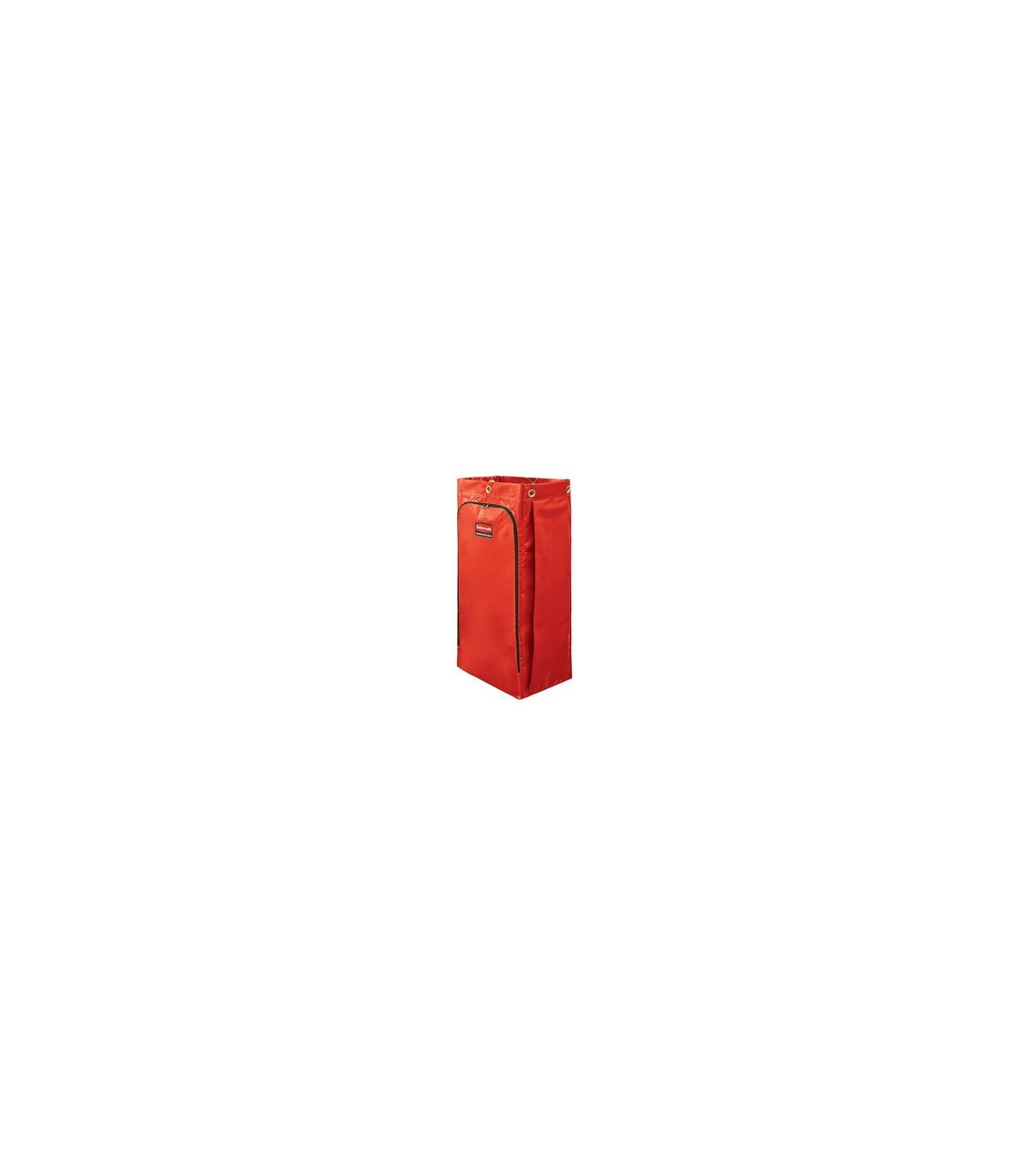Rubbermaid FG1966882 Janitor Cart - Vinyl Bag - 34G HCap -Red[9T93/9T93-01], Price Per EA - FG1966882 -  - [unit price]