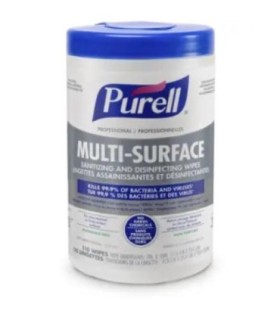 Purell 9345-06-Can00 Purell Wipes Disinfecting 110-Ct 6/Cs, Price/Cs - 9345-06-CAN00 -  - [unit price]
