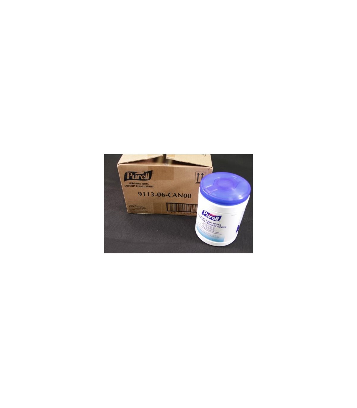 Purell 9113-06-Can00 Purell Sanitizng Wipes 270-Ct 6/270-Ct, Price/Cs - 911306CAN00 -  - [unit price]