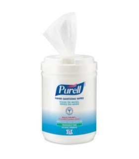 Purell 9031-06-Can00 Purell Hand Sanitiz Wipes W/Alcohol 175-Ct 6/175, Price/Cs - 9031-06 CAN00 -  - [unit price]