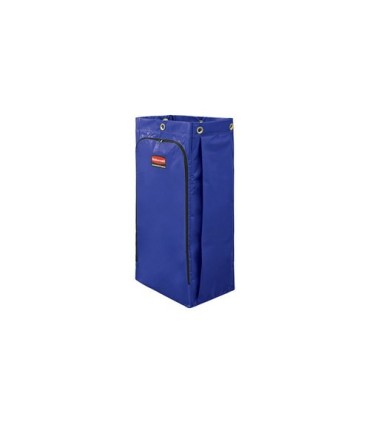 Rubbermaid FG1966883 Janitor Cart - Vinyl Bag - 34G HCap-Blue[9T93/9T93-01], Price Per EA - FG1966883 -  - [unit price]