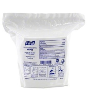 Purell 9217-02-Can00 Purell Sanitizer Wipe Refill Pouch 1700-Ct 2/1700-Ct, Price/Cs - 9217-02 CAN00 -  - [unit price]