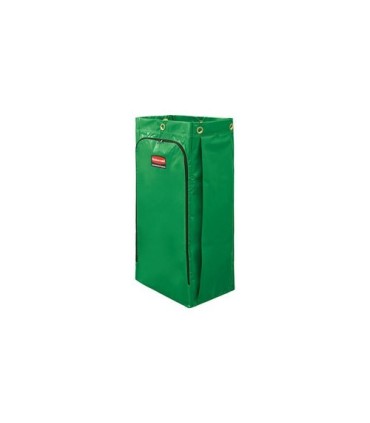 Rubbermaid FG1966884 OBS: Janitor Cart - Vinyl Bag -34G HCap-Green[9T93/9T93-01], Price Per EA - FG1966884 -  - [unit price]