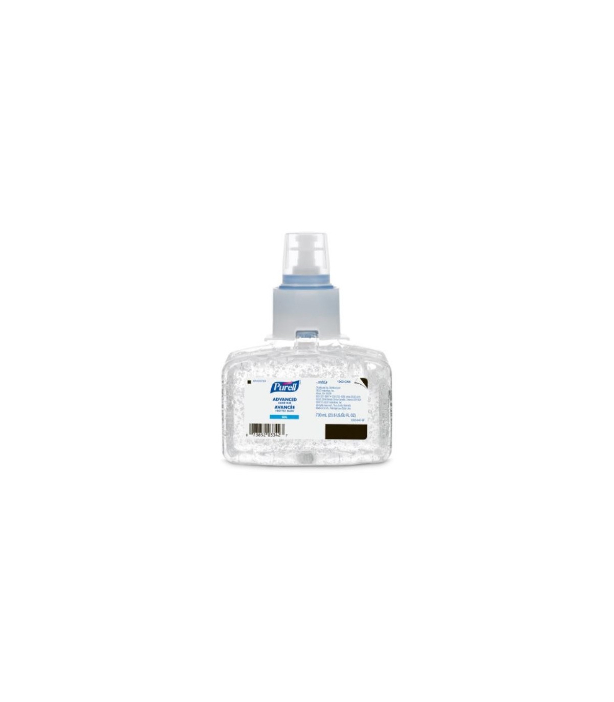 Purell Gojo Purell Advanced Hand Sanitizer Rub Gel Refill, 700Ml, Case Of 3 3/700-Ml, Price/Cs - 1303-03-CAN00 -  - [unit price]