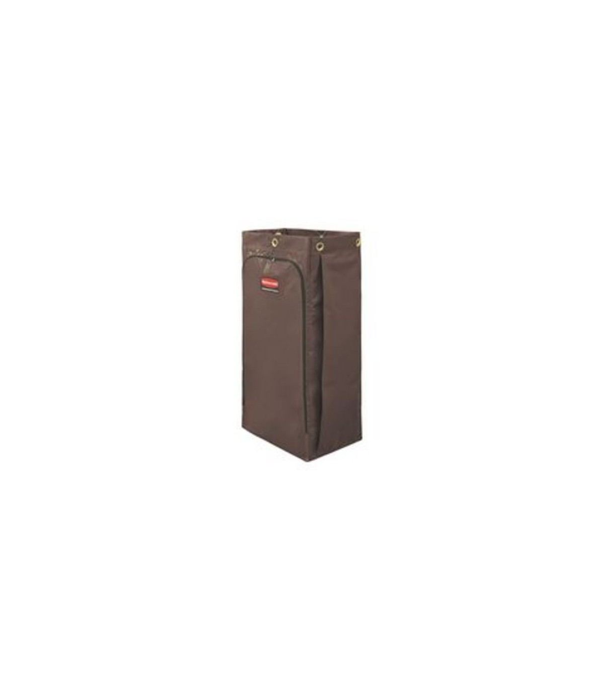 Rubbermaid FG1966885 Janitor Cart - Vinyl Bag - 34G HCap - Brown[6193], Price Per EA - FG1966885 -  - [unit price]