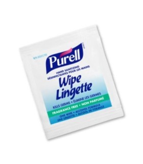 Purell  Individually-Wrapped Clean And Sanitizing Hand Wipes W/ Alcohol Formulation, 1000/Cs 1000/Cs, Price/Cs - 9021-1M-CAN00 -