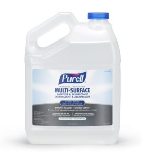 Purell Multi-Surface Sanitizer & Disinfectant, No-Rinse, 3.78 Liter Refill Bottle, 4 Bottles/Case , Price/Cs - 434504CAN00 -  - 